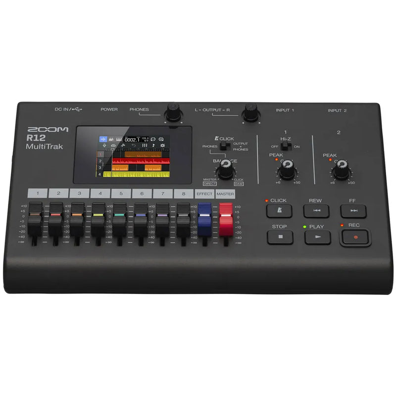 Zoom R12 MultiTrak Enregistreur/Contrôleur d'interface