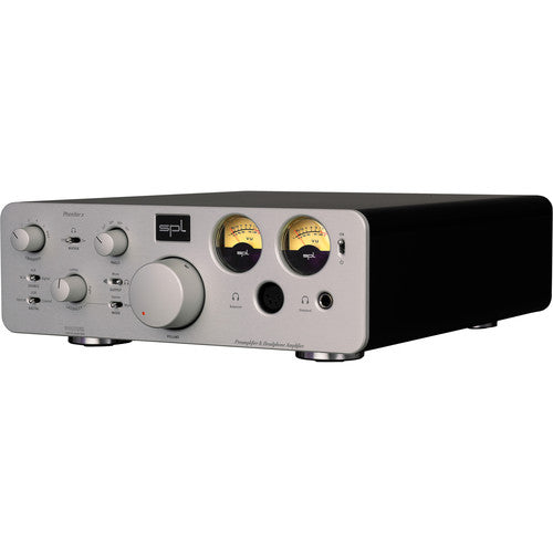 Amplificateur et préamplificateur pour casque SPL PHONITOR X avec technologie VOLTAiR - Argent