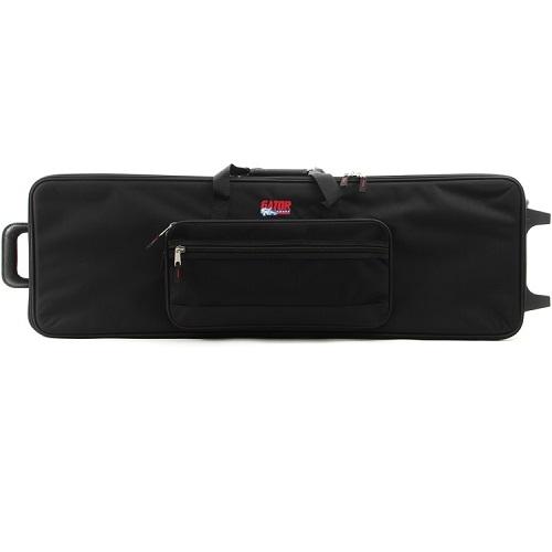 Gator Gk-61-Slim Gk-61-Slim Semi-Rigid Keyboard Case - 61-Key Slim - Red One Music