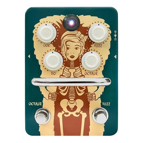 Orange Fur Coat  Octave Fuzz Pedal - Red One Music