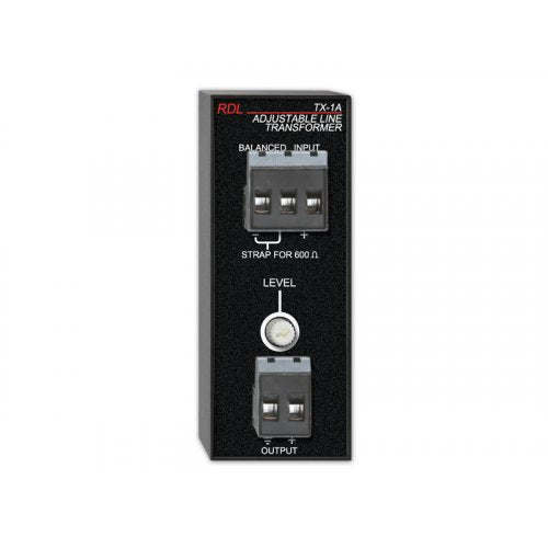 RDL TX-1A Balance To Unbalanced Transformer Adjustable