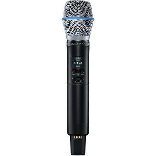 Shure SLXD24/B87A Digital Wireless Handheld Microphone System with Beta 87A Capsule (H55: 514 to 558 MHz)