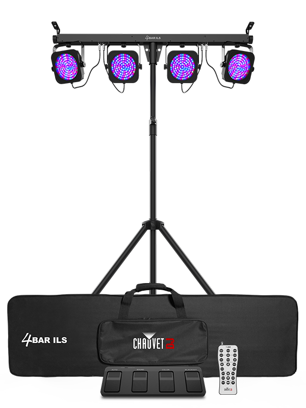 Chauvet DJ 4bar-ils LED Wash Light System avec un surnom sans fil