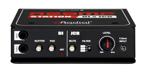 Radial Engineering REAMP STATION Studio Reamper & Direct Box