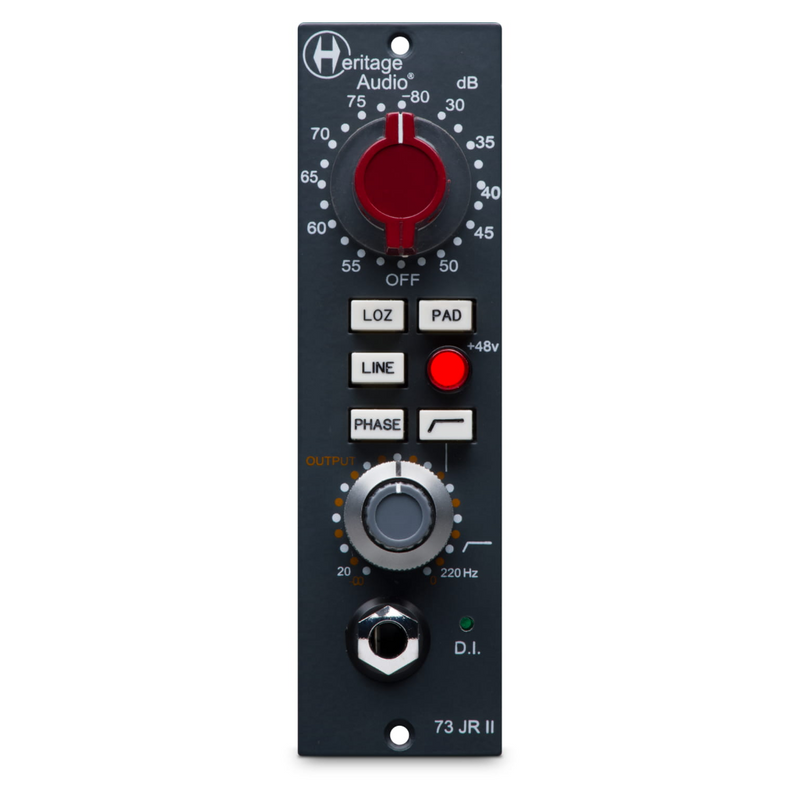 Heritage Audio HA73JR2 - Préamplificateur et DI série British-Spec 500