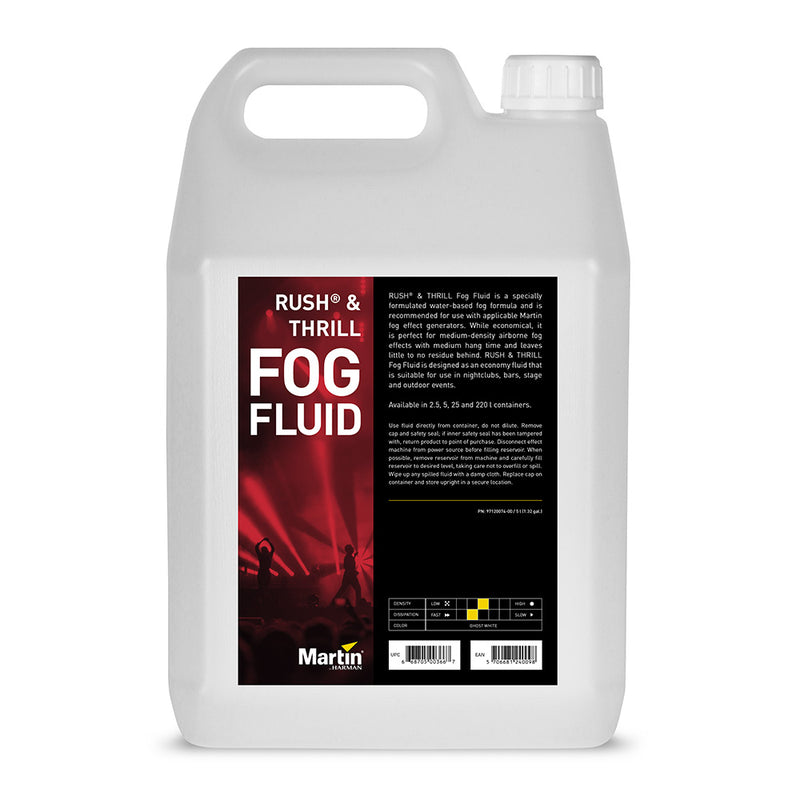 Jem Pro RUSH THRILL Fog Fluid - 5L