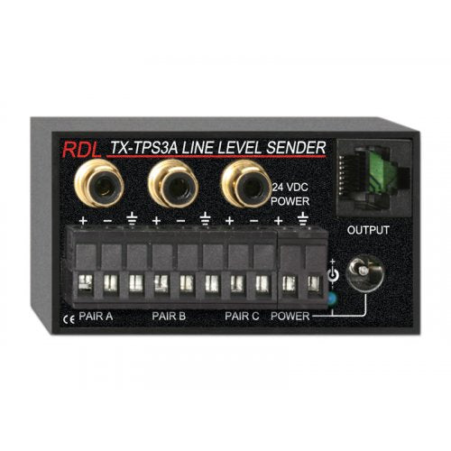 RDL TX-TPS3A Émetteur actif à trois paires au format A