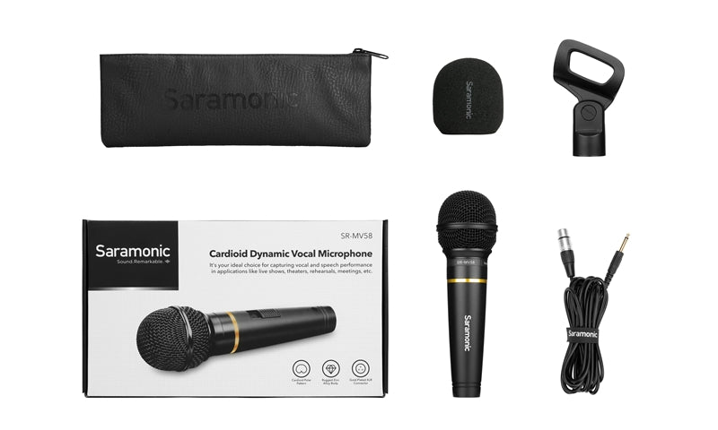 Saramonic XLRMIC Cardioid Dynamic Vocal Microphone