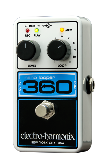 Pédale Looper Electro-Harmonix 360 NANO LOOPER avec boucle stockable