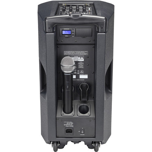 Samson EXPEDITION XP310W Système de sonorisation portable 300 W avec microphone sans fil - 10" (D : 542 à 566 MHz)