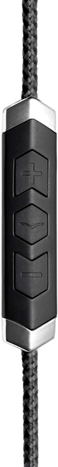 V-Moda C-3SLDA-BLACK Speakeasy DAC/Amp 3-Button Lightning Cable (Black)