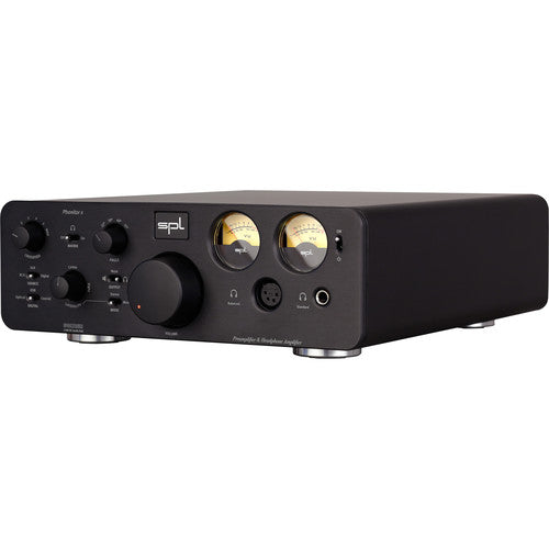 SPL PHONITOR X Headphone Amplifier & Preamplifier w/ VOLTAiR Technology - Black