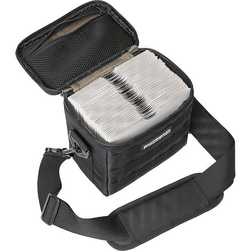 Magma MGA43026 45 Record-Bag 50 Travel Bag for up to 50 7" Records (Black/Khaki)