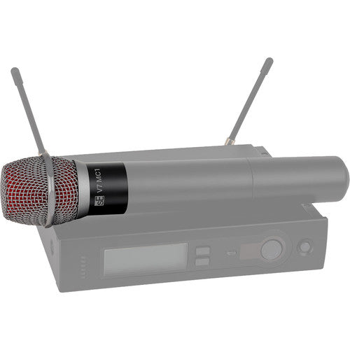 SE Electronics SE-V7MC1/BLACK Supercardioid Dynamic Microphone Capsule for Shure Wireless Handheld Transmitters (Black)