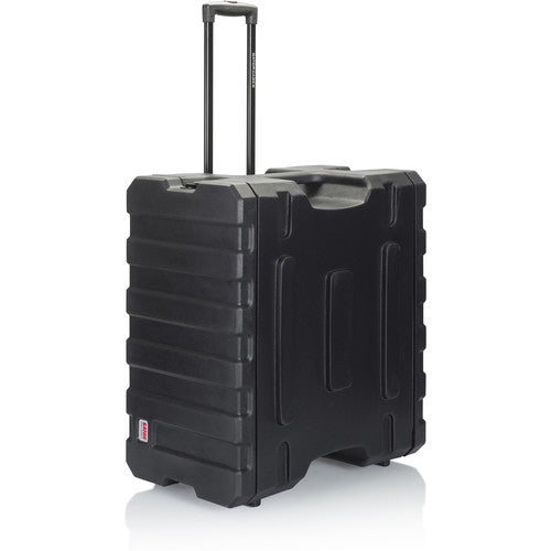 Gator G-PROR-6U-19 Boîtier de rack moulé par rotation avec roues et poignée - 6U, 19" de profondeur 