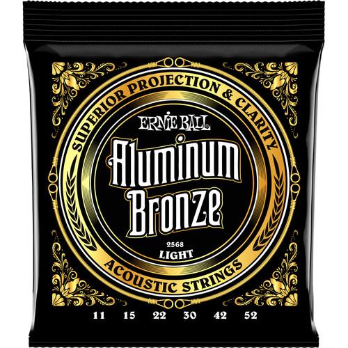 Ernie Ball 2568Eb Light Aluminum Bronze Acoustic Guitar Strings 011 - 052 - Red One Music