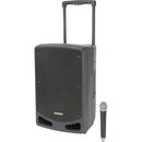 Samson EXPEDITION XP312W Système de sonorisation portable 300 W avec microphone sans fil - 12" (Bande K : 470 à 494 MHz)