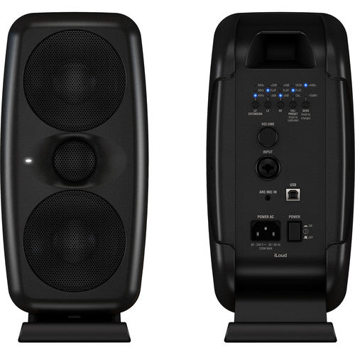IK Multimedia ILOUD MTM High Resolution Compact Studio Monitor (Single, Black) - 3.5"