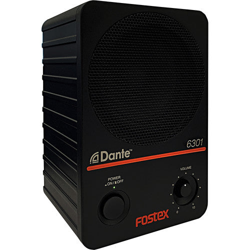 Fostex 6301DT Haut-parleur de moniteur actif 4" 20 W avec Dante (simple)