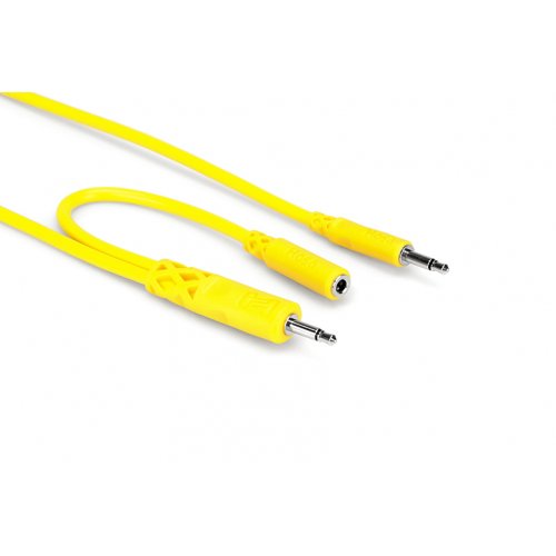Hosa CMM-545Y Hopscotch Synth Patch Câbles 5-Pack - 1,5 pieds