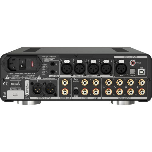 SPL DIRECTOR MK2 D/A Converter & Preamplifier - Silver