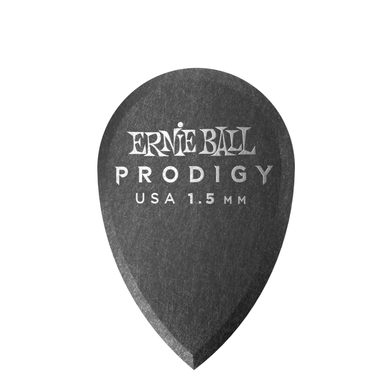 Ernie Ball 9330EB Prodigy Black Teardrop Picks 1,5 mm (6)