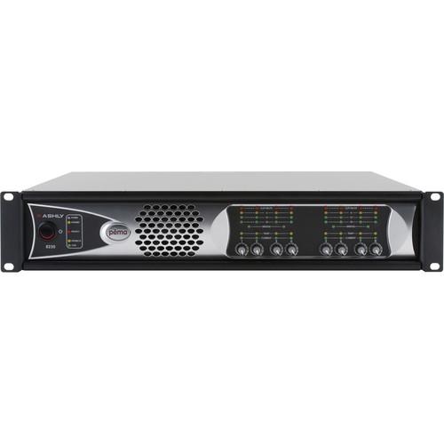 Ashly Pema 8250D 8-Channel 2000W Pema Network Power Amplifier - Red One Music