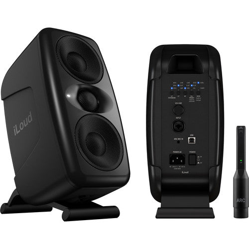 IK Multimedia ILOUD MTM High Resolution Compact Studio Monitor (Single, Black) - 3.5"