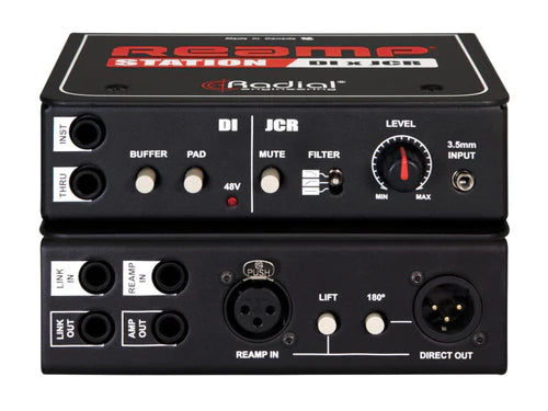 Radial Engineering REAMP STATION Studio Reamper & Direct Box