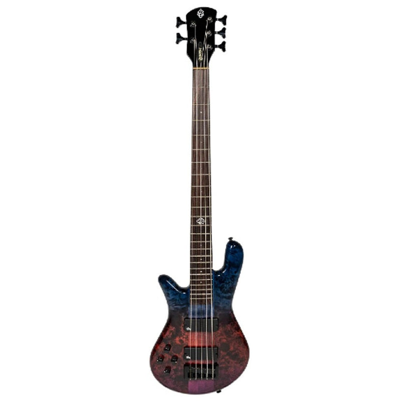 Spector NSETHOS5INTERLH NS ETHOS - Basse électrique 5 cordes avec humbuckers Aguilar - Palissandre/Interstellar Gloss