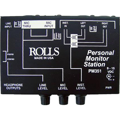 Rolls PM351 Personal Monitor Station
