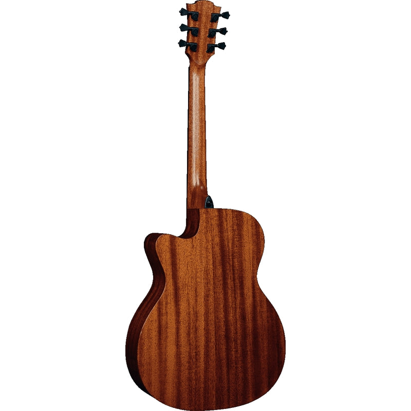 Lag Guitars T98ACE Tramontane 98 Auditorium Cutaway Acoustic Electric Guitar - Natural