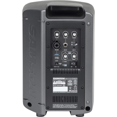 Système de sonorisation portable Samson EXPEDITION EXPRESS+ 6" 2 voies 75 W avec microphone filaire