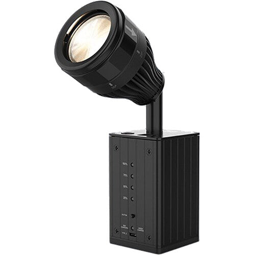 Chauvet DJ EZPIN-ZOOM-PACK EZPin Zoom Battery-Powered LED Pin Spot Bundle (4-Pack)