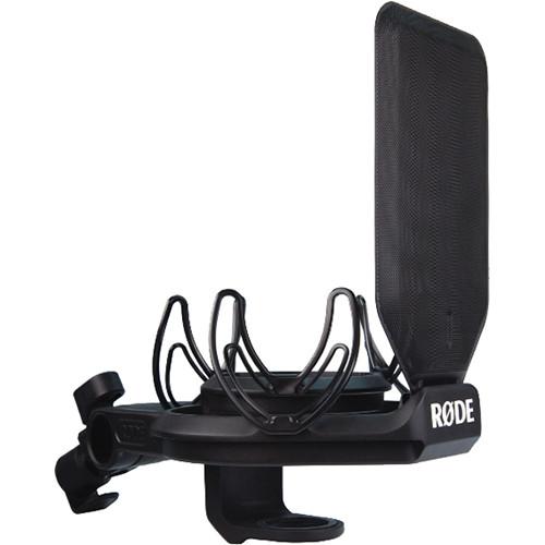 Rode Smr  Advanced Shock Mount For Large Diaphragm Condenser Mics - Red One Music
