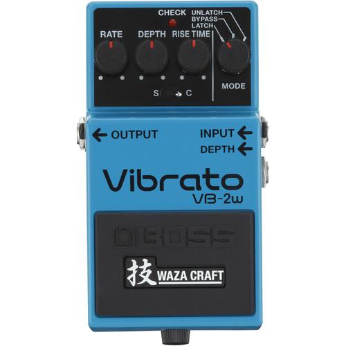 Boss Vb-2W Waza Craft Vibrato Pedal - Red One Music