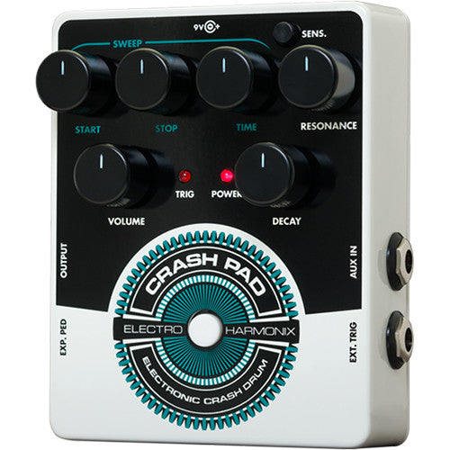 Electro-Harmonix CRASH PAD Pédale de synthétiseur de batterie analogique