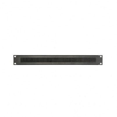 Adam Hall AH-87221BRUSH 19" U-Shaped Rack Panel 1 U Steel w/ Brush Strip