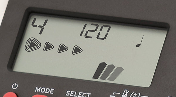 Korg MA2BKRD Black Digital Metronome (Red)