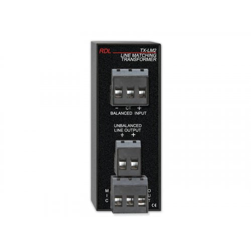 RDL TX-LM2 Line Level to Microphone Level Transformer