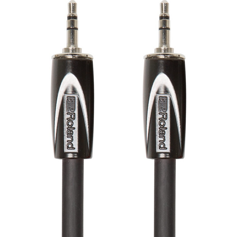 Roland RCC-10-3535 Black Series 3.5mm TRS to 3.5mm TRS Cable 10 Ft - Red One Music