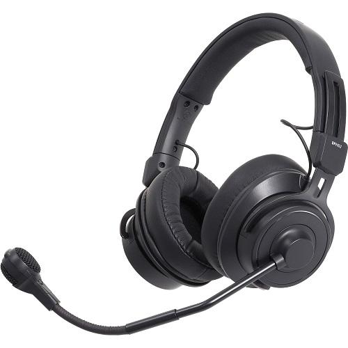 Audio-Technica Bphs2C-Ut Broadcast Stereo Headset With Microphone - Red One Music
