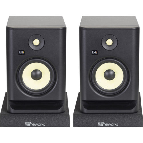 Gator Frameworks GFW-ISOPAD-MD Studio Monitor Isolation Pads - Pair, Medium