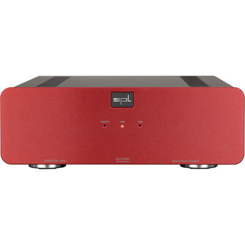 Amplificateur de puissance stéréo SPL PERFORMER S800 avec technologie VOLTAiR - Rouge