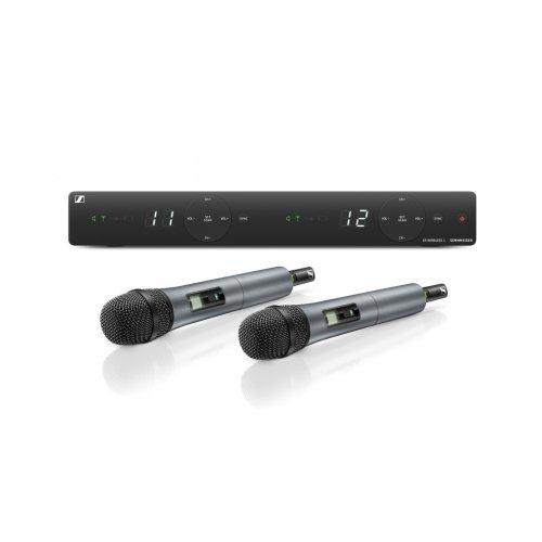 Sennheiser XSW 1-825 DUAL- A Dual Handheld Wireless Mic System Dual Handheld Wireless Mic System - Red One Music