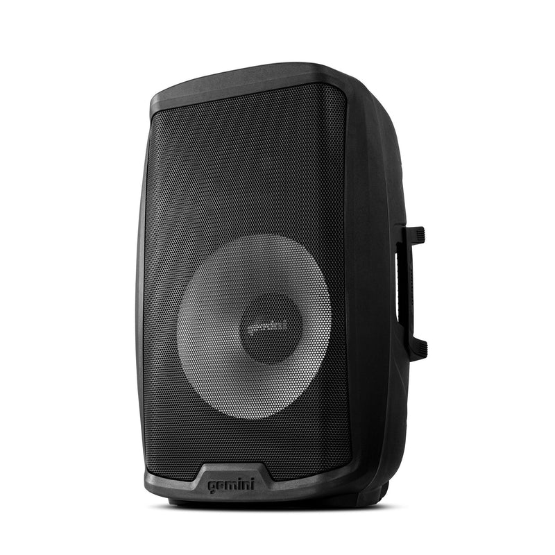 Gemini AS-2115BT-LT 2000 Watt Active Multi-LED Bluetooth Loudspeaker - 15"