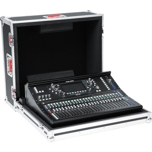 Gator GTOURAHSQ6NDH Flight Case personnalisé pour mélangeur Allen &amp; Heath SQ-6