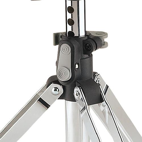 K&M 14020 Chrome Picco Drummers Throne Chrome - Red One Music
