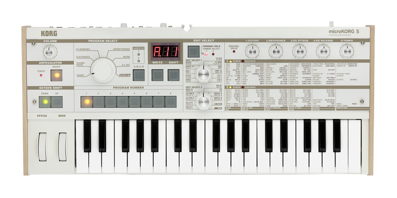 Korg MICROKORGS Synthétiseur à modélisation analogique 37 mini-touches