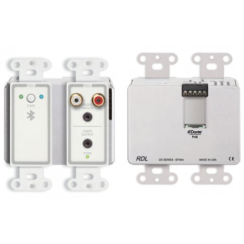 RDL DD-BTN44 Bi-Directional Line + Bluetooth Dante Interface